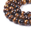 Natural Tiger Eye Beads Strands G-E528-02A-3