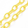 Personalized ABS Plastic Cable Chain Necklaces NJEW-JN03310-04-3