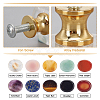 9 style 9 sets Natural Gemstone Drawer Knobs FIND-GF0001-50-4