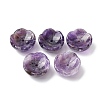Natural Amethyst Incense Holders G-G301-01B-1