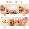 304 Stainless Steel Cable Chains Bracelets Making BJEW-CA00002-4