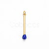 Brass Enamel Pendants X-KK-S362-032A-NR-1