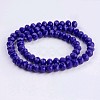 Opaque Glass Beads Strands EGLA-F122-8x6mm-NC02-2