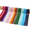 28 Stands 28 Colors Glass Imitation Jade Beads GLAA-PH0002-87-2
