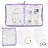 Transparent Jewelry Organizer Storage Zipper Bag AJEW-WH0314-44C-1