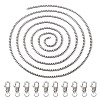 DIY Chain Bracelet Necklace Making Kit STAS-YS0001-01-1