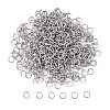 Tarnish Resistant 304 Stainless Steel Open Jump Rings STAS-E011-5x0.7mm-1