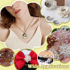 DIY Iron Ball Necklaces & Alloy Finger Ring Brooch Making Kits DIY-GA0008-14-5