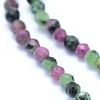 Natural Ruby in Zoisite Beads Strands G-I279-E02-01-3