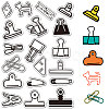 Plastic Stamps DIY-WH20018-0208-1
