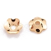 Brass Bead Cap KK-F824-029G-2