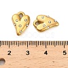 304 Stainless Steel Rhinestone Pendant STAS-U047-20G-3