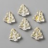 Christmas Transparent Handmade Lampwork Beads LAMP-CJC0012-04E-1