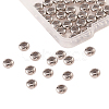 50Pcs 304 Stainless Steel Beads STAS-CJ0001-195-5