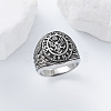 304 Stainless Steel US Military Army Finger Rings for Men LS-YQ5798-5-1