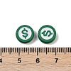 Spray Painted Alloy Beads PALLOY-S038-09A-2