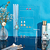 Rectangle Acrylic Jewelry Display Stands EDIS-WH0021-38-5