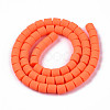Handmade Polymer Clay Bead Strands CLAY-ZX006-01O-3