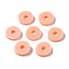 Handmade Polymer Clay Beads X-CLAY-R067-6.0mm-B13-2