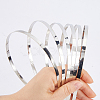 Iron Hair Band Findings OHAR-WH0011-78B-3