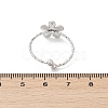 304 Stainless Steel Cuff Rings RJEW-D306-01P-5
