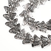 Electroplate Glass Beads Strands EGLA-N012-04D-3