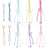 2Bags 2 Styles Korean Waxed Polyester Cord Pendant Decorations HJEW-SC0003-03-1
