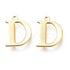 PVD Vacuum Plating  304 Stainless Steel Charms STAS-H112-D-G-1