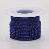 Electrophoresis Iron Rhinestone Strass Chains CHC-Q009-SS12-B03-2