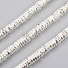 Electroplated Non-magnetic Synthetic Hematite Beads Strands G-F682-09-S-1