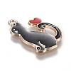 Alloy Enamel Pendants X-ENAM-O046-01A-3