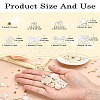 DIY Imitation Pearl Plastic Stretch Bracelet Making Kit DIY-YW0009-04-4