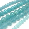 Natural White Jade Beads Strands G-G051-R1-8mm-2