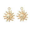 Brass Micro Pave Cubic Zirconia Pendants KK-K351-62G-1