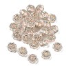 Acrylic Rhinestone Rondelle Beads OACR-S048-02D-2