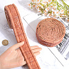 2Pcs Foam 3D Self-Adhesive Waterproof Wallpaper Border DIY-GF0010-19G-3