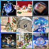 40Pcs 3 Styles Transparent PVC Display Dome FIND-OC0013-57-5