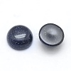 Synthetic Blue Goldstone Cabochons G-E492-H-19-2