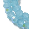 Imitation Jade Glass Beads Strands X-EGLA-A035-J4mm-L04-3