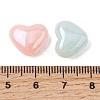 UV Plating Opaque Acrylic Beads X-OACR-G058-16A-3