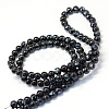 Baking Paint Glass Round Bead Strands X-DGLA-Q019-8mm-73-3