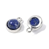 Natural Lapis Lazuli Pendants G-K372-03P-09-2