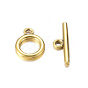 Alloy Toggle Clasps TIBE-EA774Y-AG-NR-1