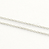 925 Sterling Silver Cable Chains STER-TAC0002-01S-1