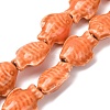 Handmade Porcelain Beads Strands PORC-P030-01A-07-1
