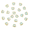 20Pcs Rack Plating Alloy Glass Charms FIND-YW0008-64D-1