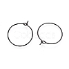 316L Surgical Stainless Steel Hoop Earring Findings STAS-D164-05B-2