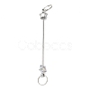 Iron Beadable Keychain Bar IFIN-F164-03-2