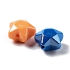 Opaque Acrylic Beads OACR-Z017-04D-2