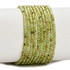 Natural Peridot Beads Strands G-A322-A07-2mm-2